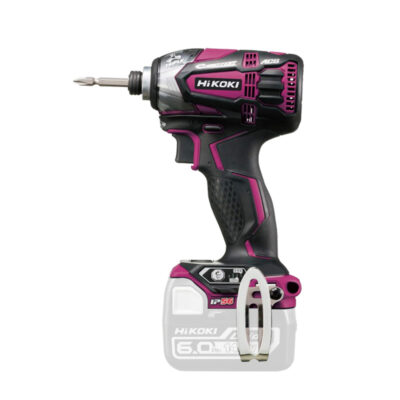 HiKOKI インパクトドライバ 14.4V 本体のみ ビット別売WH14DDL2 (NN)(R) パワフルレッド(ビビッドピンク)
