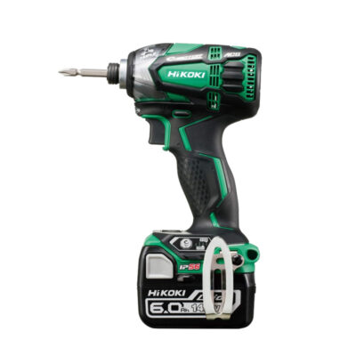 HiKOKI インパクトドライバ 14.4V バッテリ・充電器付属 ビット別売 WH14DDL2 (2LYPK)(L) アグレッシブグリーン