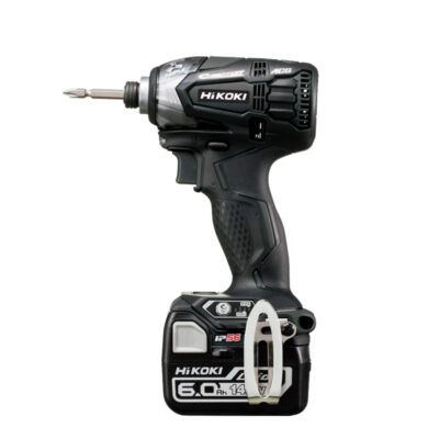 HiKOKI インパクトドライバ 14.4V バッテリ・充電器付属 ビット別売 WH14DDL2 (2LYPK)(B) ストロングブラック