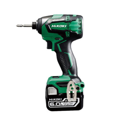 HiKOKI インパクトドライバ 14.4V WH14DB (2YC) アグレッシブグリーン バッテリ・充電器付属 ビット別売