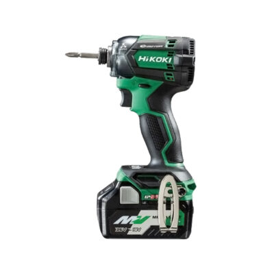 HiKOKI インパクトドライバ ビット別売 18V WH18DC 2XPZ アグレッシブグリーン バッテリ・充電器付属