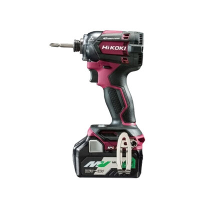 HiKOKI インパクトドライバ ビット別売 18V WH18DC 2XPRZ フレアレッド バッテリ・充電器付属
