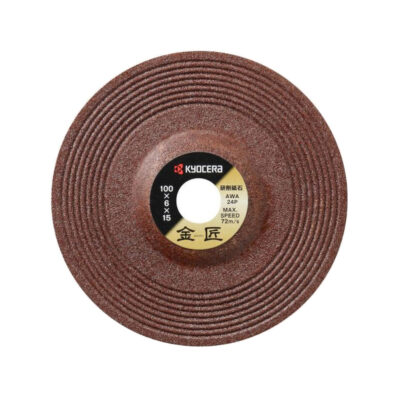 京セラ オフセット砥石 金匠 100×6.0×15 粒度36 入数25 砥石径100mm用 4900113