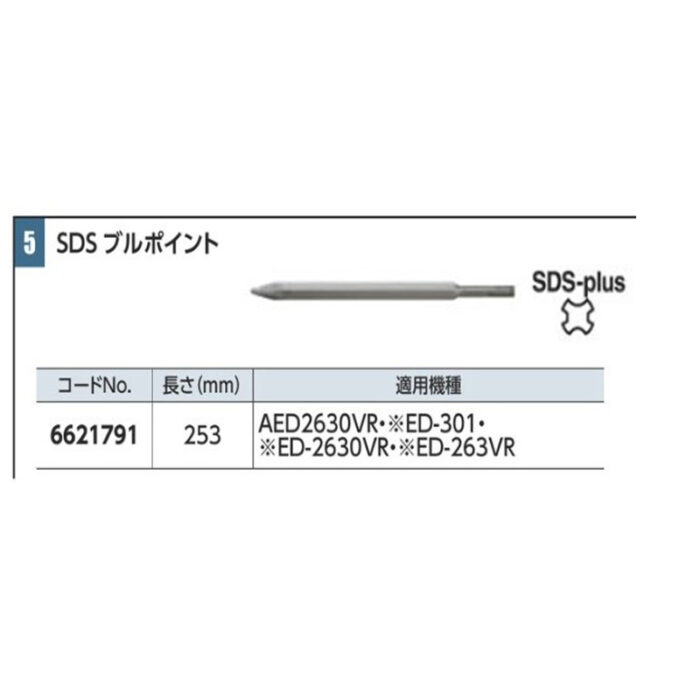 京セラ SDSブルポイント 253mm AED2630VR 対応 6621791 - 画像 (3)