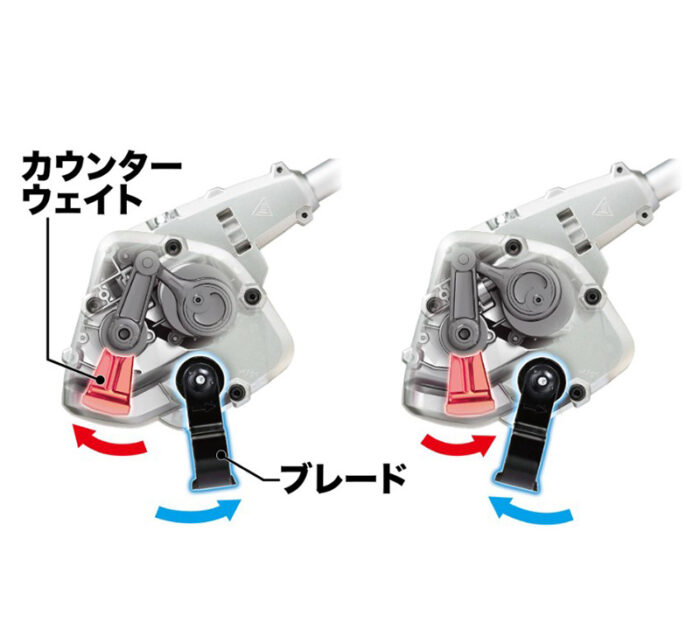 除草セット 正規店 マキタ 除草 18V充電式スプリットモータ MUX18DZ + 除草アタッチメント A-78069 WA400MP 作業幅220mm バッテリ・充電器別売 - 画像 (12)