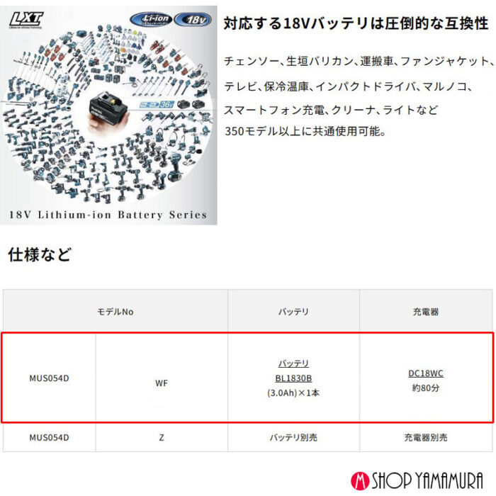 【ノズルセット】直射 拡散 【正規店】 マキタ 充電式噴霧器  MUS054DWF 直射拡散自在ノズル A-72584 バッテリ・充電器付 18V - 画像 (12)