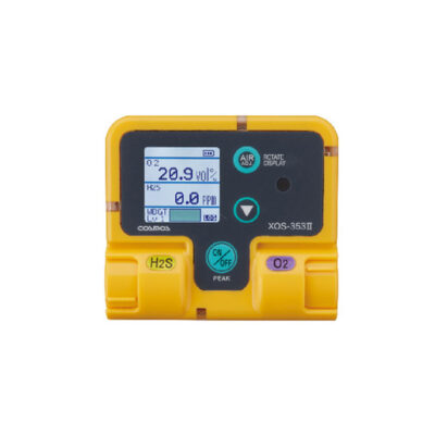 新コスモス電機 XOS-353II装着型酸素・硫化水素計 XOS-353II対象ガス：O2、H2S