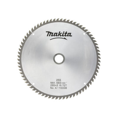 正規店 マキタ makita 一般木工用チップソー スライドマルノコ・卓上マルノコ用 チップソ255ー72T盤 A-10338