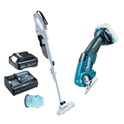 【正規店】 便利なカッター付 【新生活セット】 マキタ 充電式クリーナー CL200FDSTW + コンパクトカッター CP100DZ